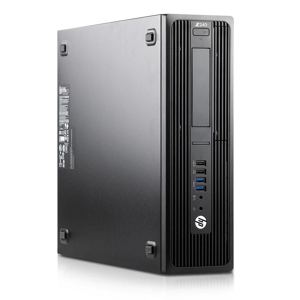 HP Z240 SFF Workstation I7 6700 8 GB 128 GB SSD DVD RW Win 10