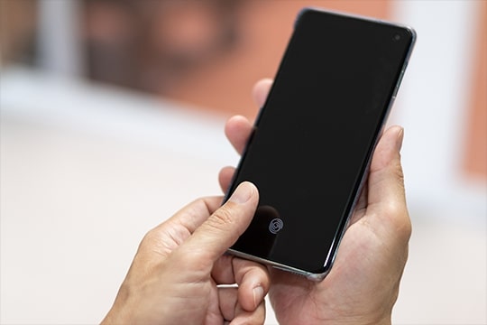 Fingerprint Sicherung