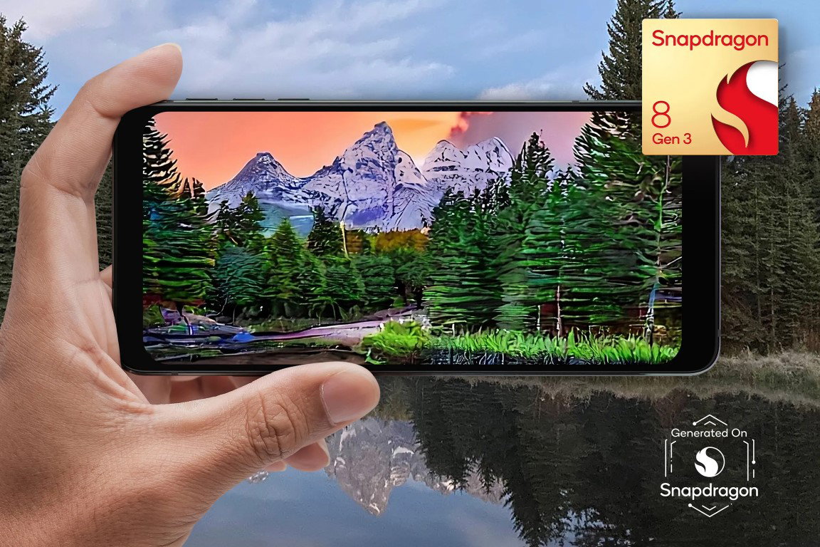 Snapdragon 8 Gen 3 maakt ‘on-device AI’ mogelijk.