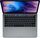 Apple MacBook Pro 2018 | 13.3" | Touch Bar | 2.3 GHz | 16 GB | 256 GB SSD | spacegrau | DE thumbnail 1/3