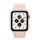 Apple Watch SE Aluminium 40 mm (2020) | WiFi + Cellular | goud | Sportbandje Zand Roze M/L thumbnail 2/2