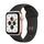 Apple Watch SE Aluminium 40 mm (2020) | WiFi | or | Bracelet Sport noir M/L thumbnail 1/2