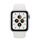 Apple Watch SE Aluminum 40 mm (2020) | WiFi + Cellular | silver | Sport Band white M/L thumbnail 2/2