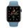 Apple Watch SE Aluminium 44 mm (2020) | WiFi + Cellular | gris sidéral | Bracelet Sport Bleu nordique thumbnail 2/2