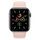 Apple Watch SE Aluminium 44 mm (2020) | WiFi | spacegrey | Sportbandje Zand Roze thumbnail 2/2