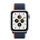 Apple Watch SE Aluminum 44 mm (2020) | WiFi + Cellular | silver | Sport Loop Deep Navy thumbnail 2/2