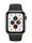 Apple Watch Series 5 (2019) | 40 mm | Rustfrit stål | GPS + Cellular | sort | Sportsrem sort thumbnail 1/2