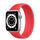 Apple Watch Series 6 Aluminium 40 mm (2020) | GPS | zilver | Solobandje rood thumbnail 1/2