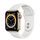 Apple Watch Series 6 Acciaio inossidabile 44 mm (2020) | oro | Cinturino Sport bianco thumbnail 1/2