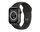 Apple Watch Series 6 Titan 40 mm (2020) | GPS + Cellular | rymdgrå | Sportband svart thumbnail 2/2