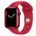 Apple Watch Series 7 Aluminium 45 mm (2021) | GPS + Cellular | czerwony | Pasek sportowy w kolorze czerwony thumbnail 1/2