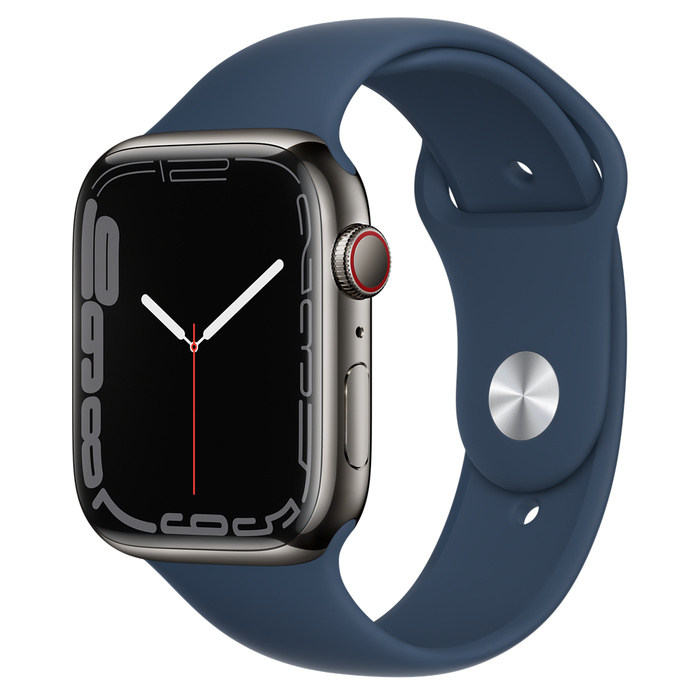 Apple Watch 7 GPS + Cellular 45mm / deals Edelstahl Gehäuse