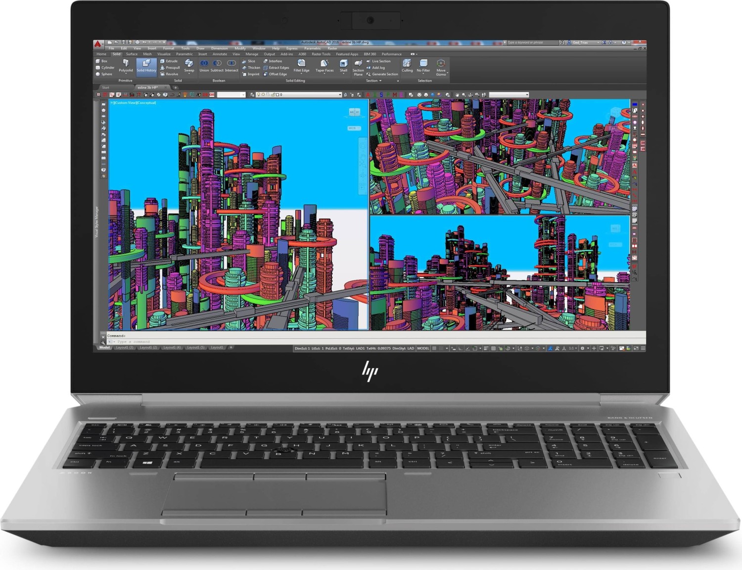 HP ZBook 15 G5 i7 8850H 15.6 Refurbished Laptop