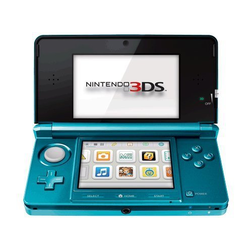 Nintendo 3DS in Aqua Blue sold Bundle