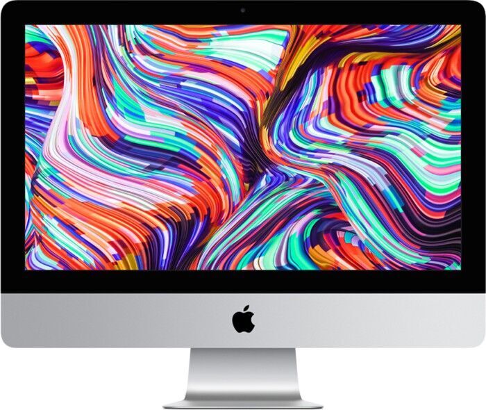 Apple iMac 4K 2019 | 21.5" | i3-8100 | 8 GB | 256 GB SSD | Radeon Pro 555X | Accessori universali compatibili | US
