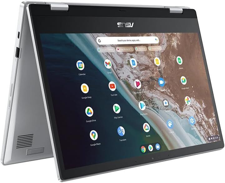 ASUS Chromebook Flip CX1 CX1400FKA | Celeron N4500 | 14" | 8 GB | 64 GB eMMC | Chrome OS | ES