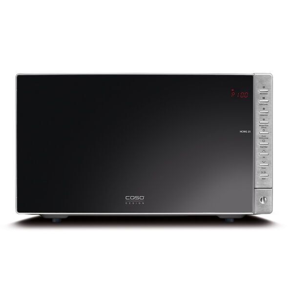 Caso HCMG 25 Microwave with hot air and grill | silver/black