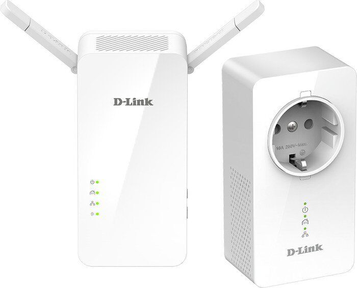 D-Link PowerLine AV1000 DHP-W611AV Starter Kit | blanc