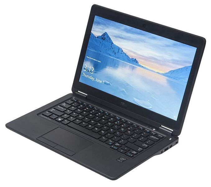 Dell Latitude E7250 | i5-5300U | 12.5" | 8 GB | 128 GB SSD | WXGA | Rétroéclairage du clavier | Win 10 Pro | DE