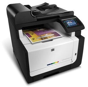 HP Color LaserJet CM1415FNW | svart/vit