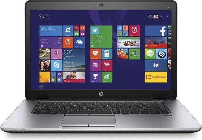HP EliteBook 850 G2 | i5-5300U | 15.6" | 8 GB | 512 GB SSD | FHD | Webcam | Illuminazione tastiera | Win 10 Pro | DE