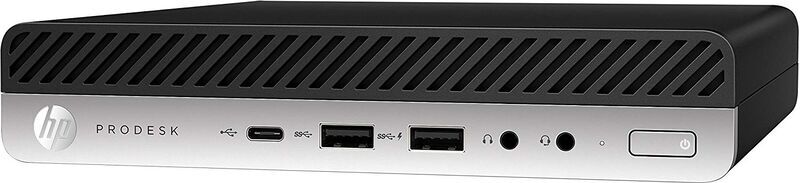 HP ProDesk 600 G4 DM (USFF) | Intel 8th Gen | i5-8500T | 8 GB | 256 GB SSD | Win 10 Pro