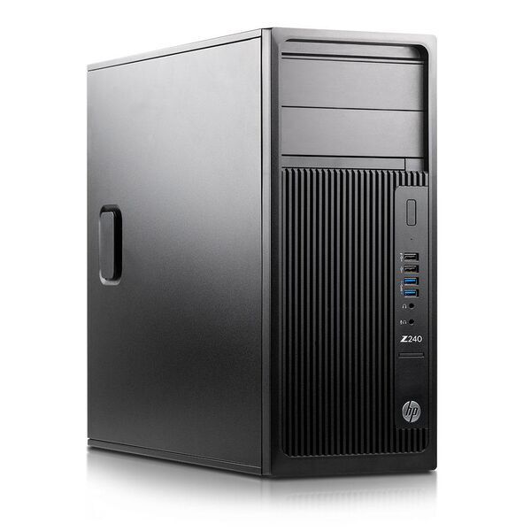 HP Z240 Tower Workstation | Intel 6th Gen | E3-1245 V5 | 16 GB | 512 GB SSD | DVD-ROM | Win 10 Pro