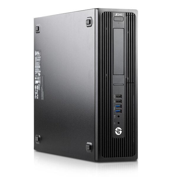 HP Z240 SFF Workstation | E3-1270 v6 | 32 GB | 500 GB SSD | 1 TB HDD | P2000 | Win 10 Pro