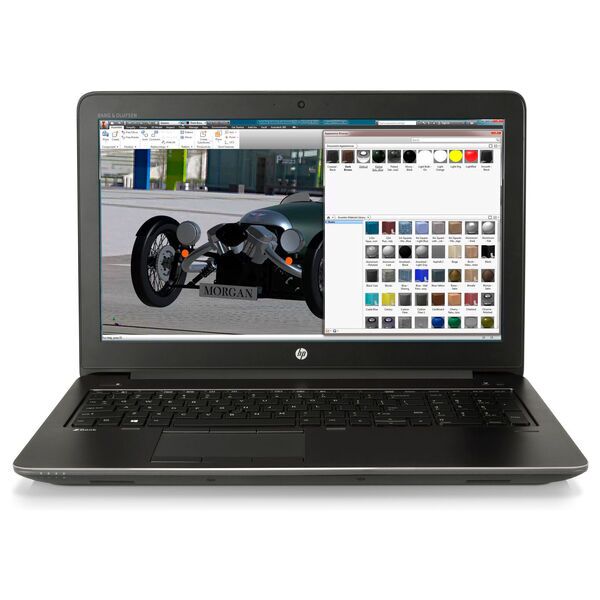 HP ZBook 15 G4 | i7-7820HQ | 15.6" | 16 GB | 512 GB SSD | FHD | M2200 | Tastaturbelysning | Win 10 Pro | DE