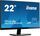 Iiyama ProLite XU2290HS-B1 | 21.5" | svart thumbnail 2/5