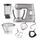 Kenwood KVC85.124SI Titanium Chef Baker | silver thumbnail 1/3