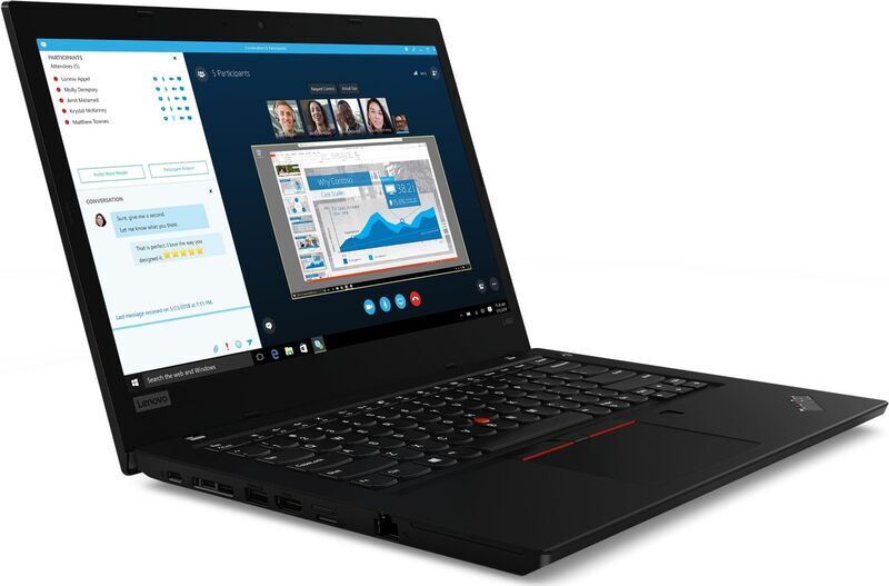 Lenovo ThinkPad L490 | i5-8250U | 14" | 16 GB | 256 GB SSD | FHD | Rétroéclairage du clavier | Win 10 Pro | BE