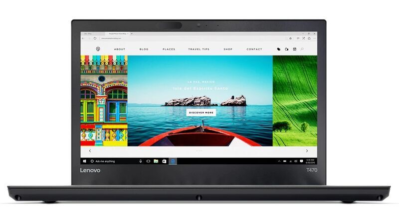 Lenovo ThinkPad T470 | i5-6300U | 14" | 8 GB | 256 GB SSD | WXGA | 4G | Webcam | Win 10 Pro | DE