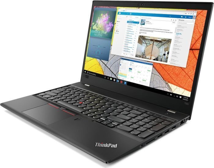 Lenovo ThinkPad T580 | i5-8250U | 15.6" | 16 GB | 256 GB SSD | FP | iluminação do teclado | preto | Win 11 Pro | DE