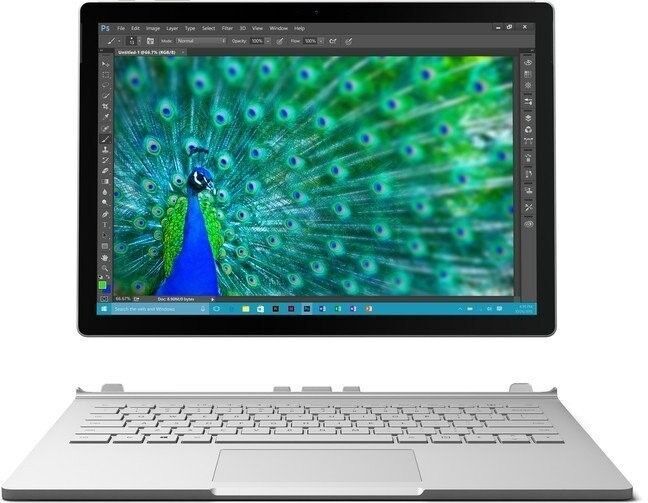 Microsoft Surface Book | i5-6300U | 13.5" | 8 GB | 256 GB SSD | NO