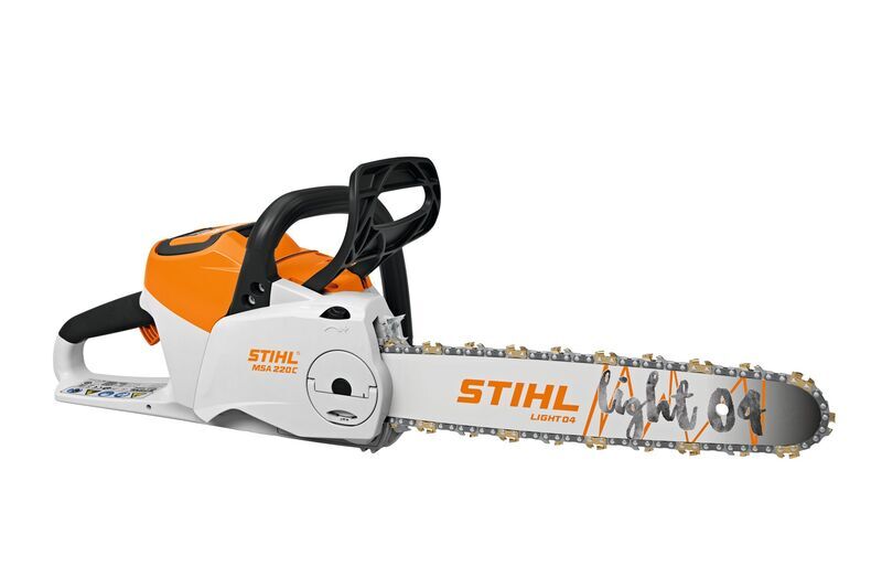 STIHL MSA 220 C-B Battery Chainsaw | orange/gray/black