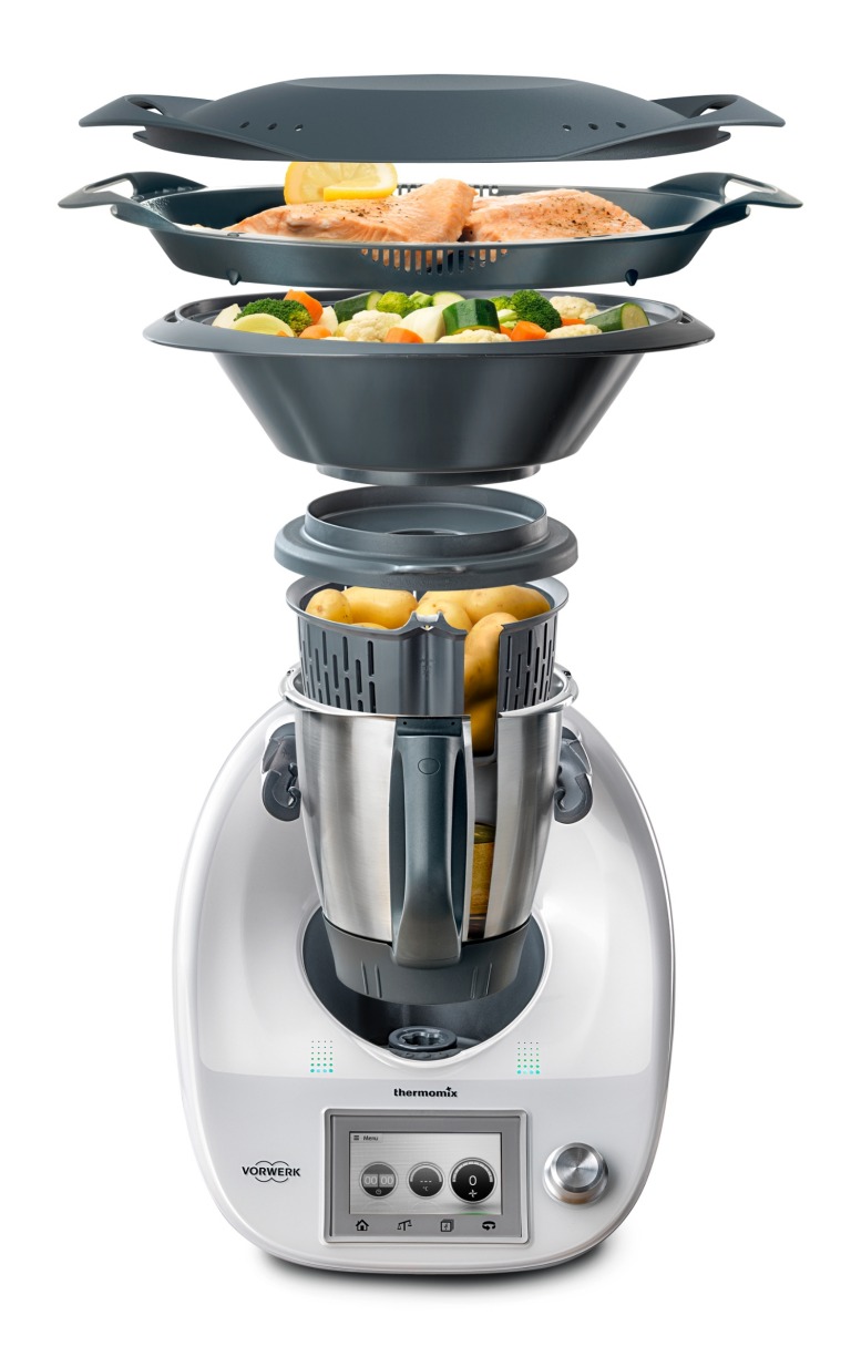 Robot De Cuisine Thermomix TM5 Vorwerk - Occasion, Couleur Blanc, Clés De Déverrouillage Incluses, électrique